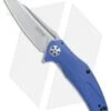 Kershaw Natrix A/O Sub-Frame Lock Knife Blue G-10 (3.25" Stonewash) 7007BLU -Kershaw Store Kershaw Natrix AO blue G10 SW BHQ 79759 er