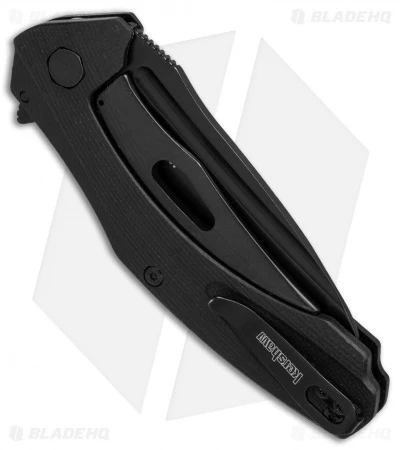 Kershaw Natrix Assisted Opening Sub-Frame Lock Knife Black G-10 (3.25" Black) 4 Kershaw Natrix Assisted Opening Sub-Frame Lock Knife Black G-10 (3.25" Black) - Image 2