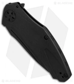Kershaw Natrix Sub-Frame Lock Knife Black G-10 (3.25" Black) 7007BLK 8 Kershaw Natrix Sub-Frame Lock Knife Black G-10 (3.25" Black) 7007BLK -Kershaw Store Kershaw Natrix Black G10 black BHQ 80569 er spine