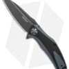 Kershaw Natrix Sub-Frame Lock Knife Blue G-10/Carbon Fiber (3.25" Gray) 7007CF -Kershaw Store Kershaw Natrix Blue G10 CF Gray BHQ 80570 er