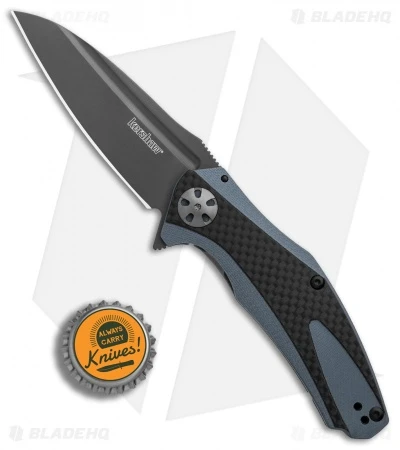 Kershaw Natrix Sub-Frame Lock Knife Blue G-10/Carbon Fiber (3.25" Gray) 7007CF 6 Kershaw Natrix Sub-Frame Lock Knife Blue G-10/Carbon Fiber (3.25" Gray) 7007CF - Image 4