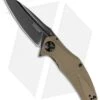 Kershaw Natrix Sub-Frame Lock A/O Knife Tan G-10 (3.25" Black Stonewash) -Kershaw Store Kershaw Natrix FL AO Tan Black BHQ 119806 jr