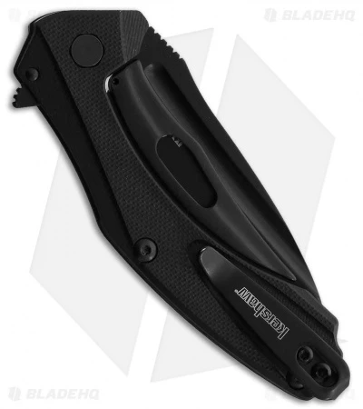 Kershaw Mini Natrix Sub-Frame Lock Knife Black G-10 (2.75" Black) 4 Kershaw Mini Natrix Sub-Frame Lock Knife Black G-10 (2.75" Black) - Image 2
