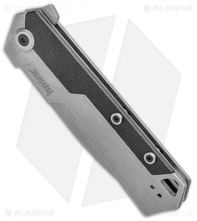 Kershaw Oblivion Assisted Opening Flipper Knife Black GFN (3.5" Stonewash) 3860 4 Kershaw Oblivion Assisted Opening Flipper Knife Black GFN (3.5" Stonewash) 3860 - Image 2