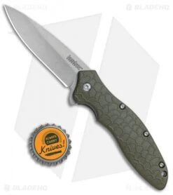 Kershaw Oso Sweet Assisted Opening Knife OD Green (3" Stonewash) 1830ODSW 9 Kershaw Oso Sweet Assisted Opening Knife OD Green (3" Stonewash) 1830ODSW -Kershaw Store Kershaw Oso Sweet Assisted Opening OD Green SW KS1830ODSW BHQ 79526 jr bottlecap