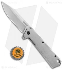 Kershaw Passage Assisted Opening Knife Stainless Steel (3.5" Stonewash) -Kershaw Store Kershaw Passage KS1361X BHQ 104004 jr bottlecap