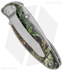 Kershaw Scallion Flipper Knife Tree Camo Aluminum (2.25" Satin) 1620C -Kershaw Store Kershaw Scallion Assisted Opening Tree Camo BB 1620C BHQ 0377 jr side