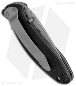 Kershaw Scallion Assisted Opening Knife Black GRN (2.25" Bead Blast) 1620 7 Kershaw Scallion Assisted Opening Knife Black GRN (2.25" Bead Blast) 1620 -Kershaw Store Kershaw Scallion Black GFN BB 1620 BHQ 0082 jr side