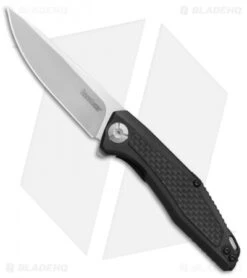 Kershaw Sinkevich Atmos Liner Lock Knife Black G-10/Carbon Fiber (3" Satin) 4037