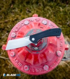 Kershaw Static Cleaver Liner Lock Knife Black G-10 (2.8" SW D2) -Kershaw Store Kershaw Static Cleaver Liner Lock Knife Black G 10 Stonewash D2 BHQ 113581 kp h2o web