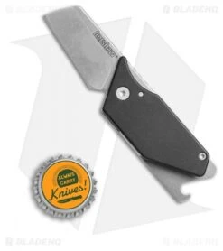 Kershaw Sinkevich Pub Friction Lock Knife Black G-10 (1.6" Stonewash) 4036BLK -Kershaw Store Kershaw sinkevich Pub Friction lock black sw 4036BLK BHQ 52199 er size