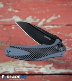 Kershaw Natrix XL Sub-Frame Lock Knife Blue G-10/CF (3.75" Black) 7008CFBLK -Kershaw Store Natrix XL Sub Frame Lock Carbo BHQ92438 kp red paint wood web