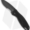 Kershaw Blur Assisted Opening Knife Black (3.375" Black Serr) 1670GBBLKST -Kershaw Store kershaw 1670gbblkst back BHQ 11095 jr front
