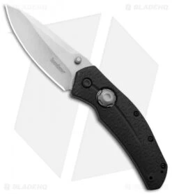 Kershaw Thistle Liner Lock Knife Black GFN (3.5" Stonewash) 3812
