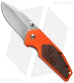 Kershaw Buck Commander Half-Ton Knife Orange/Brown (2.5" Satin) 1445ORBC