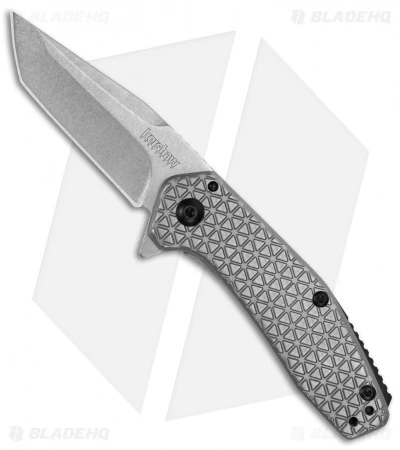 Kershaw Cathode Assisted Opening Flipper Knife (2.25" Stonewash) 1324 3 Kershaw Cathode Assisted Opening Flipper Knife (2.25" Stonewash) 1324