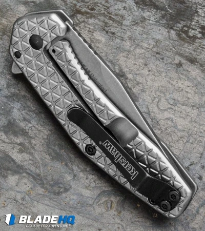 Kershaw Cathode Assisted Opening Flipper Knife (2.25" Stonewash) 1324 5 Kershaw Cathode Assisted Opening Flipper Knife (2.25" Stonewash) 1324 - Image 3