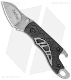 Kershaw Store 16 Kershaw Cinder Keychain Knife Bottle Opener (1.4" Stonewash) 1025