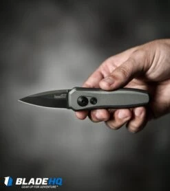 Kershaw Launch 4 CA Legal Automatic Knife Gray (1.9" Black) 7500GRYBLK 14 Kershaw Launch 4 CA Legal Automatic Knife Gray (1.9" Black) 7500GRYBLK -Kershaw Store kershaw launch 4 gray 7500GRYBLK BHQ 74062 dl hand