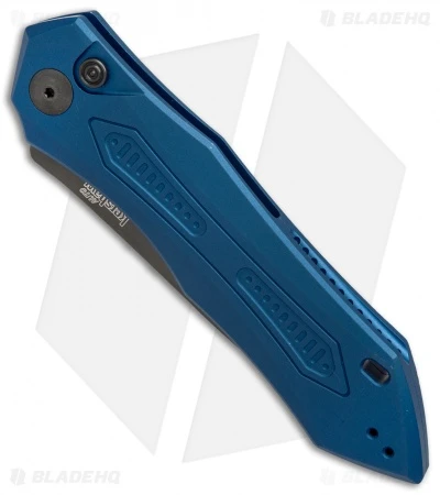 Kershaw Launch 6 Automatic Knife Blue Aluminum (3.75" Black) 7800BLUBLK 4 Kershaw Launch 6 Automatic Knife Blue Aluminum (3.75" Black) 7800BLUBLK - Image 2