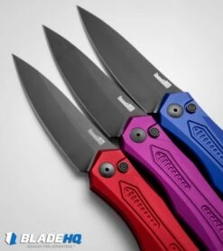 Kershaw Launch 6 Automatic Knife Blue Aluminum (3.75" Black) 7800BLUBLK 9 Kershaw Launch 6 Automatic Knife Blue Aluminum (3.75" Black) 7800BLUBLK -Kershaw Store kershaw launch 6 purple blue red dl vertical confetti