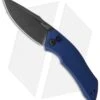 Kershaw Launch 1 Automatic Knife Blue Aluminum (3.4" BlackWash) 7100BLUBW -Kershaw Store kershaw launch auto 1 blackwash blue cm