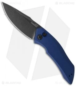 Kershaw Store 25 Kershaw Launch 1 Automatic Knife Blue Aluminum (3.4" BlackWash) 7100BLUBW