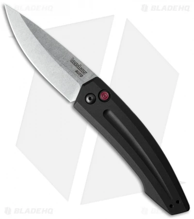 Kershaw Launch 2 Automatic Knife Black Aluminum (3.4" Stonewash) 7200 3 Kershaw Launch 2 Automatic Knife Black Aluminum (3.4" Stonewash) 7200
