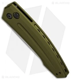 Kershaw Launch 2 Automatic Knife OD Green Aluminum (3.4" Stonewash) 7200SWOL -Kershaw Store kershaw launch auto 2 sw 7200swol cm bhq 32693 jr spine 1