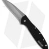 Kershaw Leek Assisted Opening Knife Black (3" Stonewash) 1660SWBLK -Kershaw Store kershaw leek 1660swblk