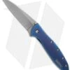 Kershaw Leek Assisted Opening Knife Blue (3" Stonewash) 1660SWBLUE -Kershaw Store kershaw leek blue stone wash 1660swblue