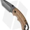 Kershaw Shuffle II Tanto Liner Lock Knife Tan (2.25" BlackWash) 8750TTANBW -Kershaw Store kershaw shuffle 2 tan 8750ttanbw jm