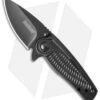Kershaw Spoke Assisted Opening Flipper Knife (2" Black) 1313BLK 1 Kershaw Spoke Assisted Opening Flipper Knife (2" Black) 1313BLK -Kershaw Store kershaw spoke 1313blk cm 2