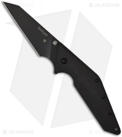 Kershaw Tilt Knife W/ Carbon Fiber (4" Composite Plain) 4001 3 Kershaw Tilt Knife W/ Carbon Fiber (4" Composite Plain) 4001